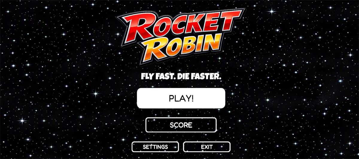Rocket Robin title screen